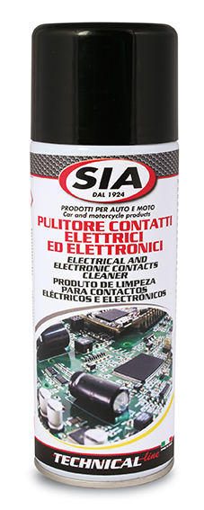 Pulitore spray contatti elettrici ed elettronici 400 ml SIA 8524 – DB POWER  RICAMBI AUTO&MOTO