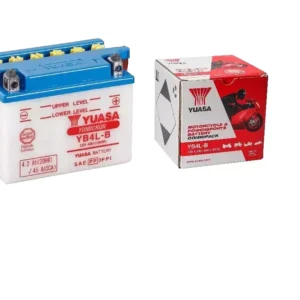 BATTERIA YUASA YB4L-B Per Piaggio 50 Vespa